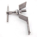 A2/A4 stainless steel solar panel z bracket for fixing system marble angle